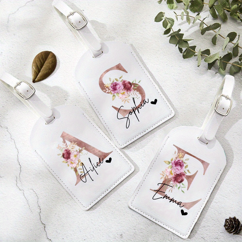 Personalized PU Luggage Tag Fa - Travel Accessories Name review and price