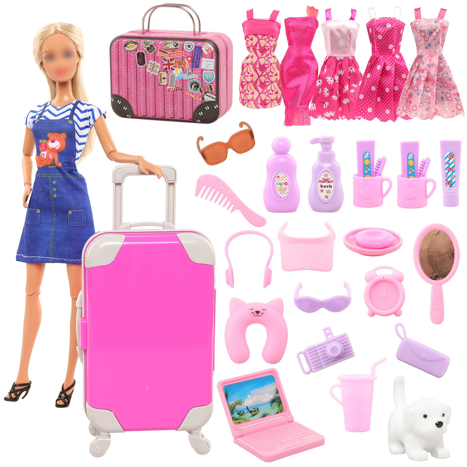BARWA 30 Pcs 11.5 lnch Travel  - Travel Accessories Europe review and price