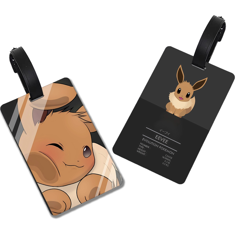 Pokemons Cartoon Luggage Tag K - Travel Accessories Unique review and price