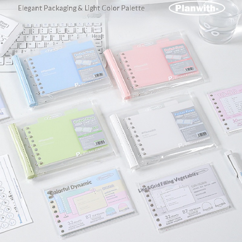 Planwith Mini B7 Loose Leaf No - Travel Notebook Journal review and price