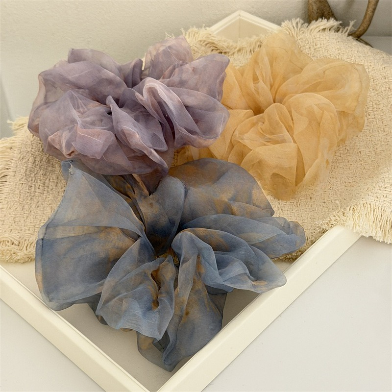 1Pc Hair Scrunchies Oversized  - Travel Accessories Aesthetic review and price