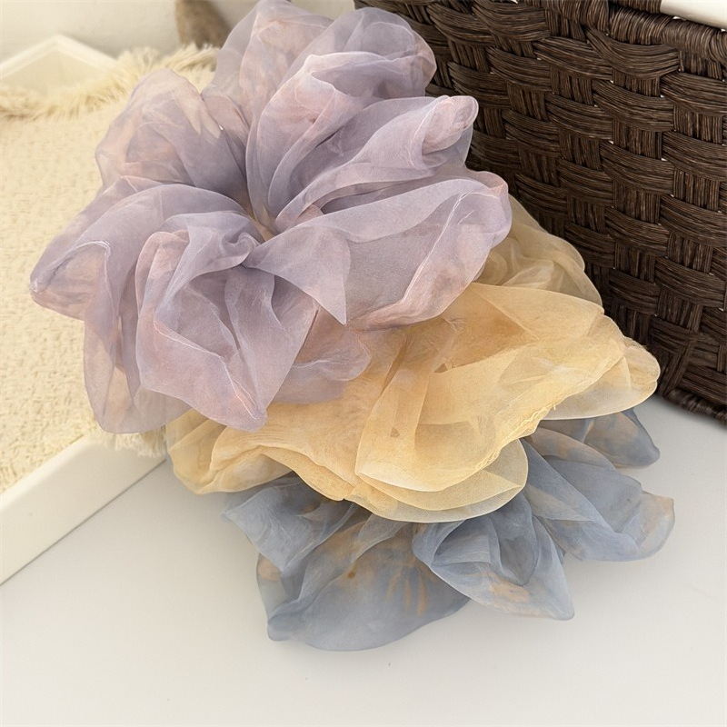 1Pc Hair Scrunchies Oversized  - Travel Accessories Aesthetic review and price