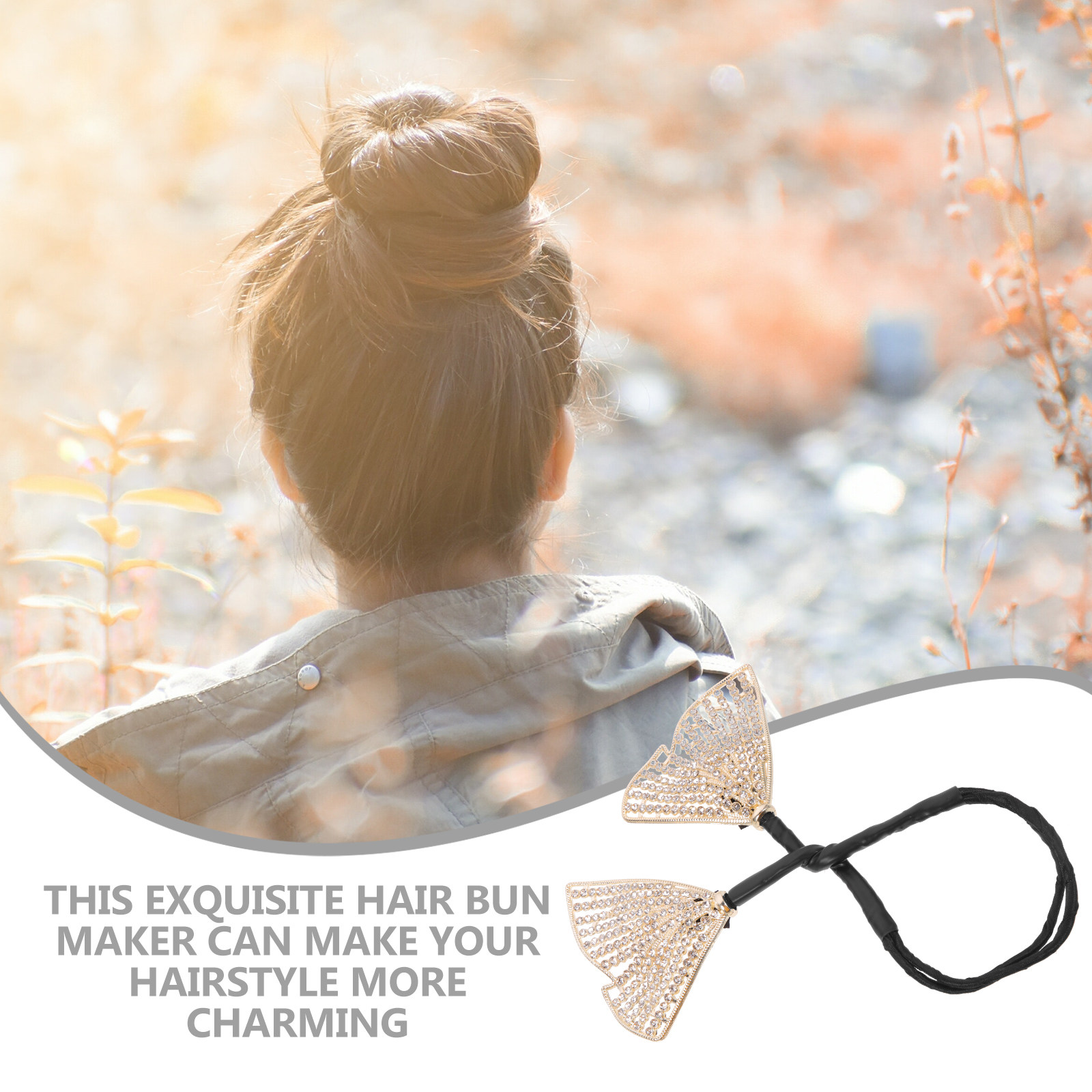 Butterfly Knot Bun Maker Hair  - Travel Accessories Bunnings review and price