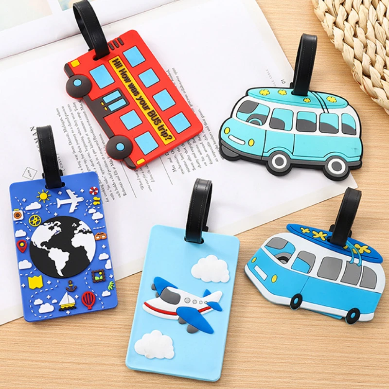 Cute Cartoon Cars PVC Silicone - Travel Accessories Name review and price