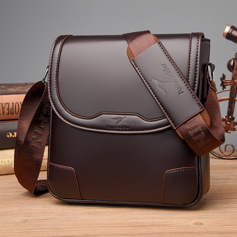 Luxury Brand Men Leather Shoul - Travel Accessories Luxury review and price