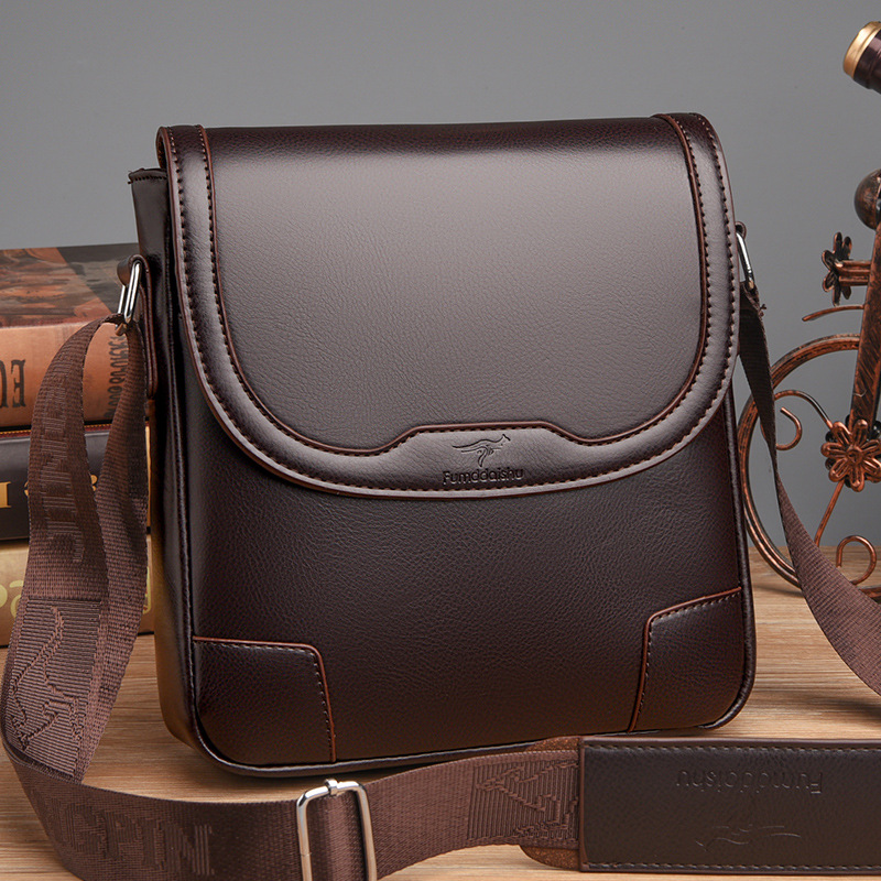 Luxury Brand Men Leather Shoul - Travel Accessories Luxury review and price