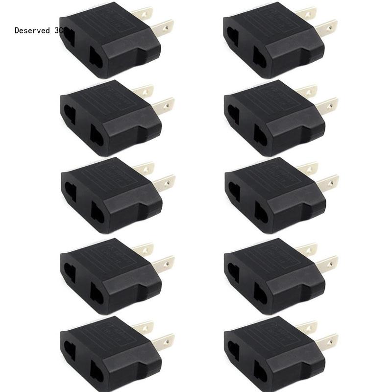 10Pcs/set US EU AU to US Euro  - Travel Accessories Europe review and price