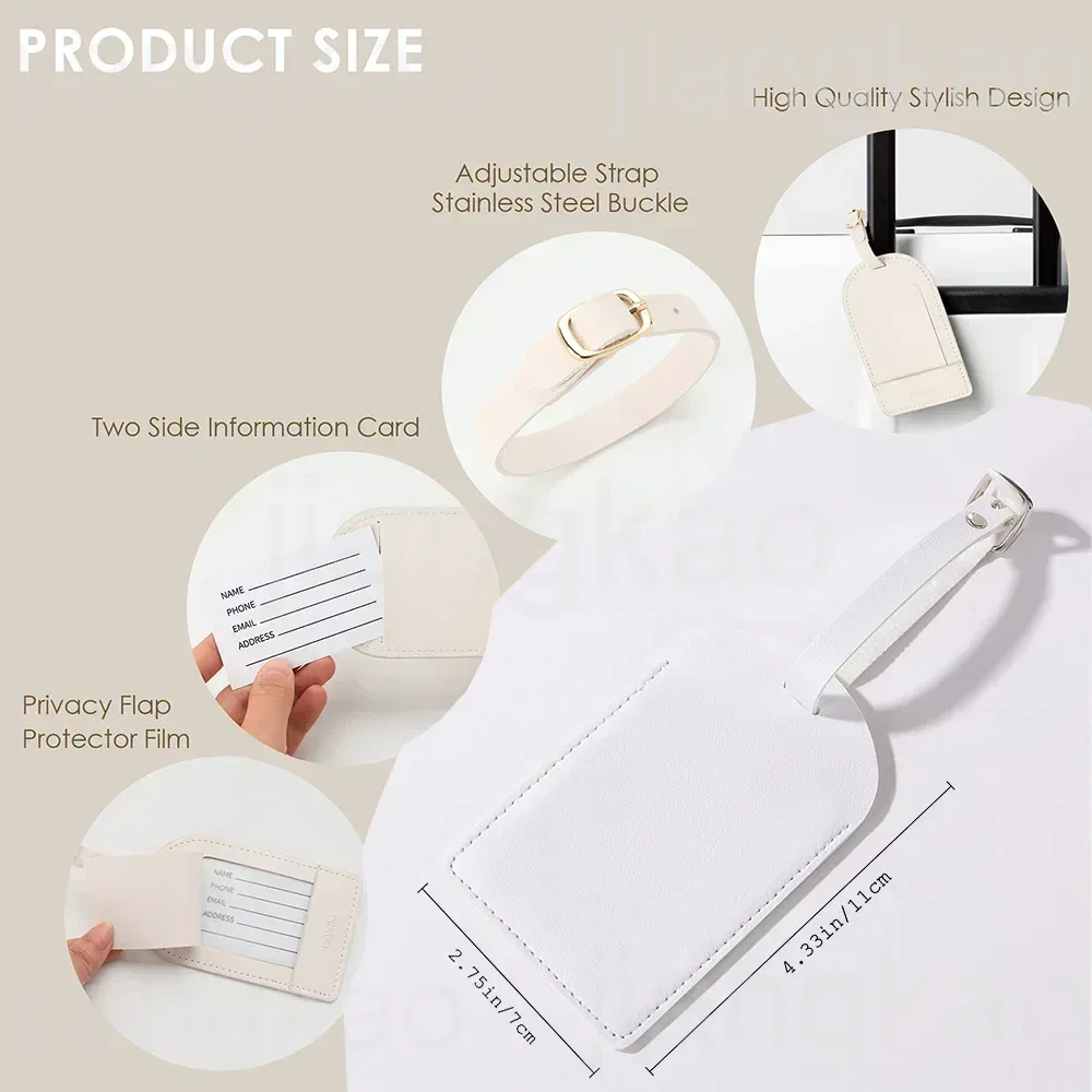 Personalized PU Luggage Tag He - Travel Accessories Name review and price