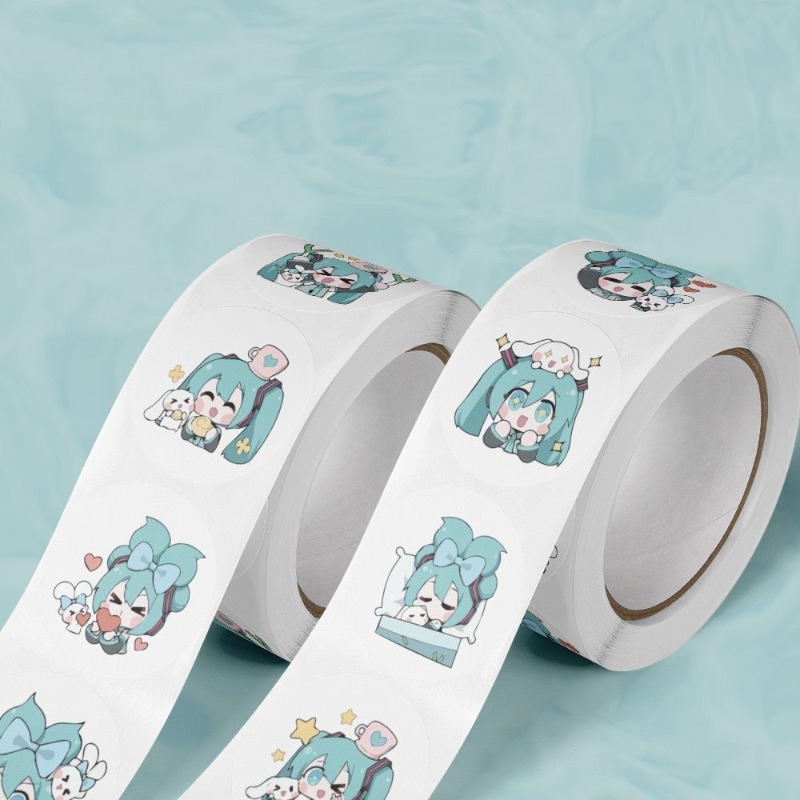 Ins Aesthetic Cute Hatsune Mik - Sticker Luggage Decorative review and price