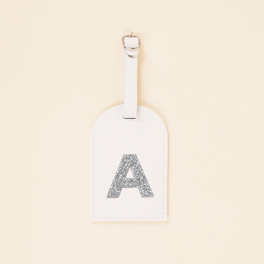 A-Z Rhinestone Monogram Leathe - Travel Accessories Name review and price