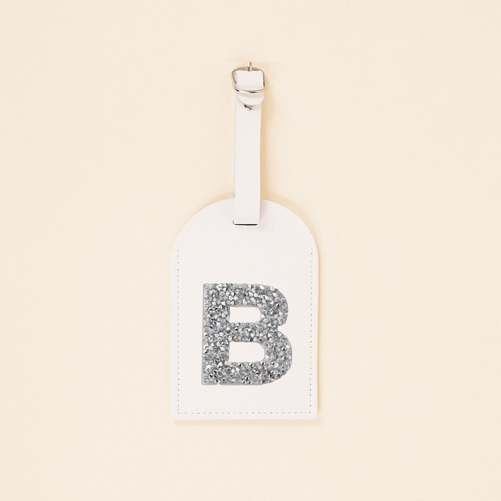 A-Z Rhinestone Monogram Leathe - Travel Accessories Name review and price