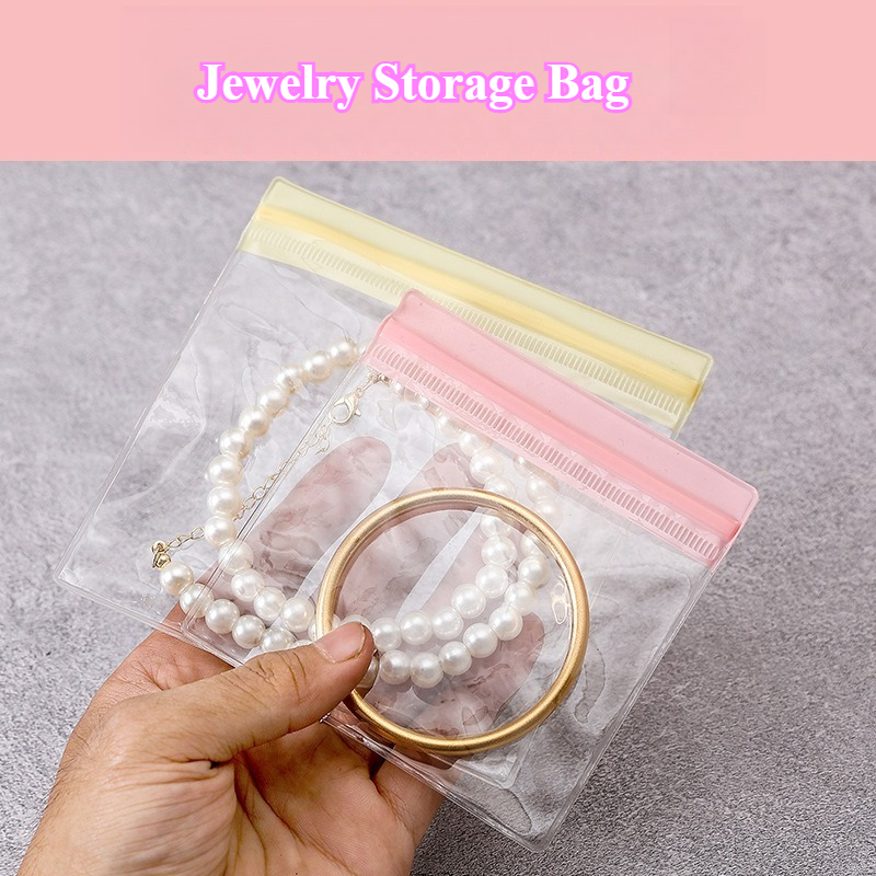 Colored PVC Jewelry Sealed Zip - Travel Ziplock Bags review and price