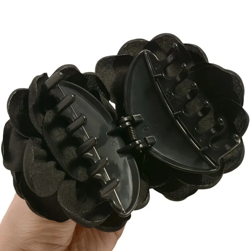 French Fabric Rose Flower Hair - Travel Accessories Aesthetic review and price