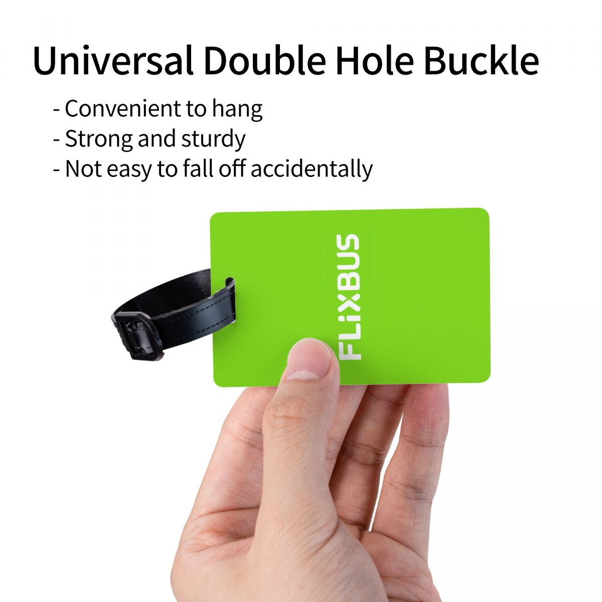 Flixbus Luggage Tags Suitcase  - Travel Accessories Name review and price