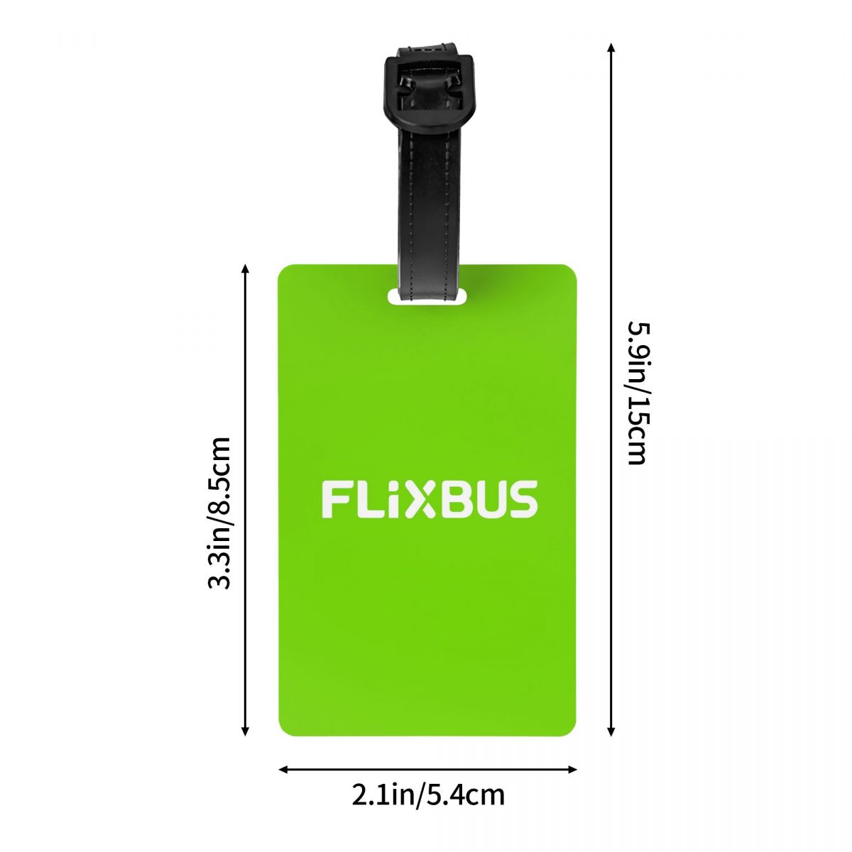 Flixbus Luggage Tags Suitcase  - Travel Accessories Name review and price