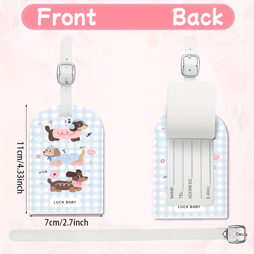 Luggage Tag Made of PU Materia - Travel Accessories As Gifts review and price