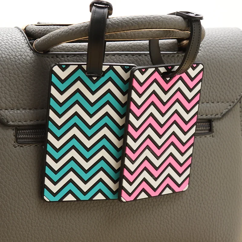 Geometric Luggage Tags for Wom - Travel Accessories Name review and price