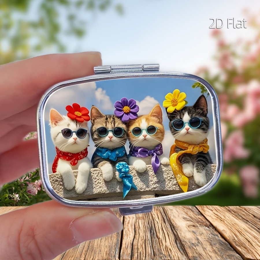 Flat Design, 1 Cute Cat-Patter - Travel Accessories As Gifts review and price
