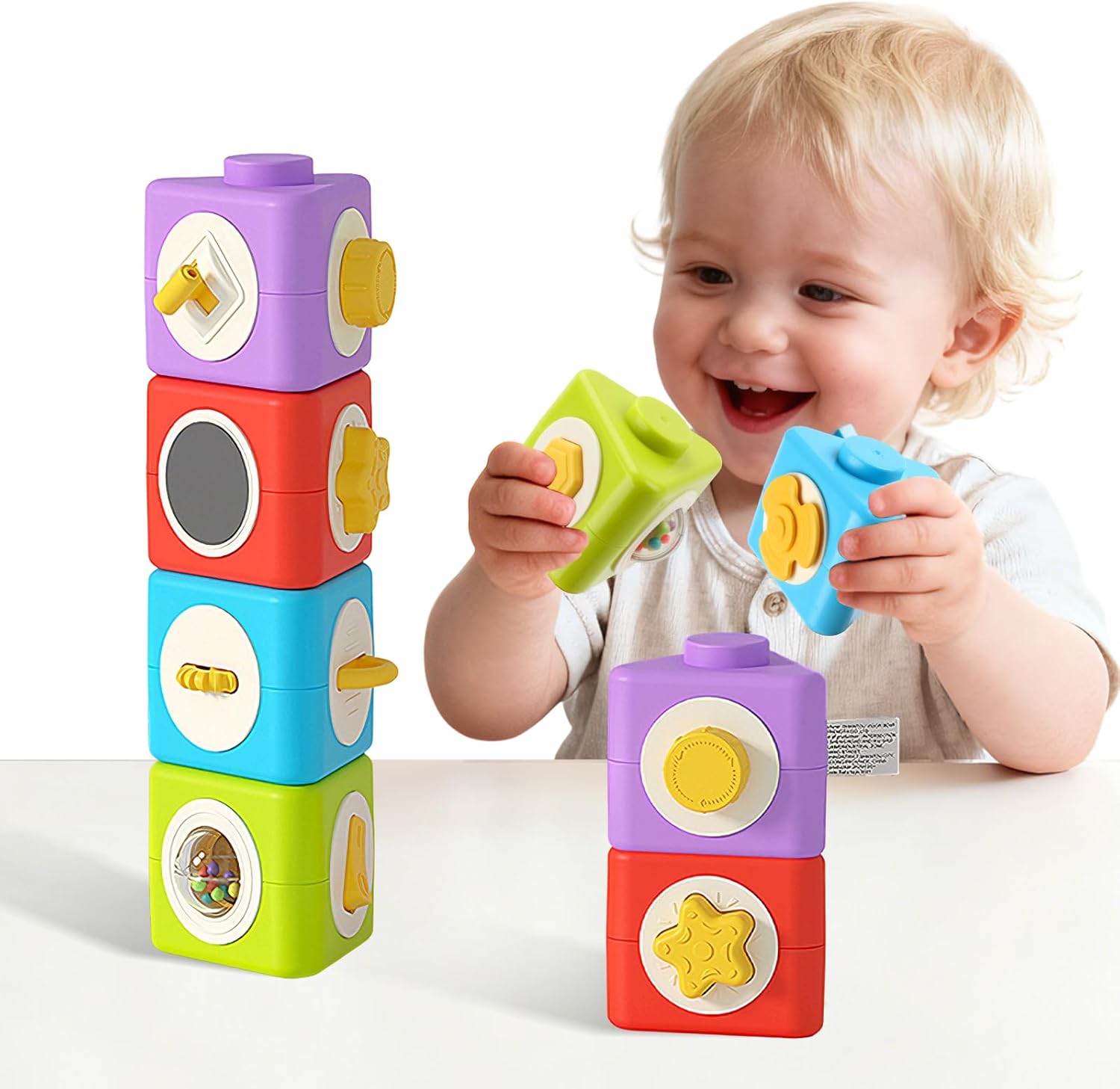 Montessori Activity Cube Busy  - Travel Accessories For Toddlers review and price